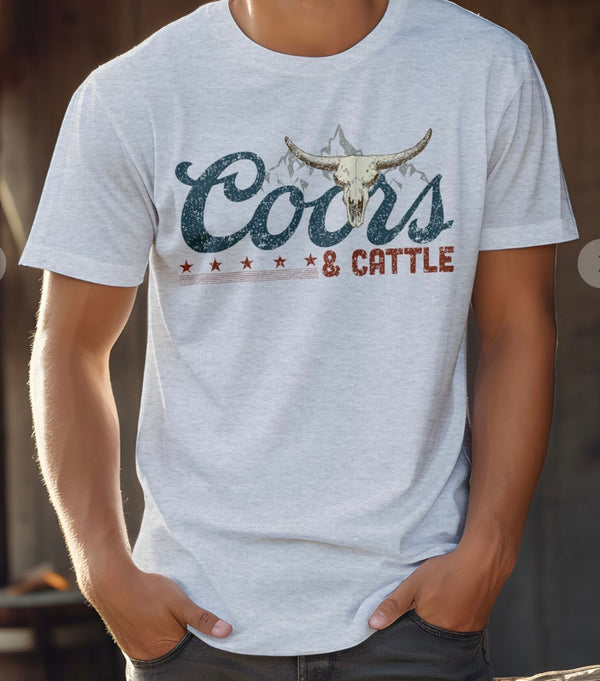 Coors & Cattle Tee