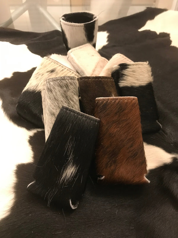 Cowhide Koozie