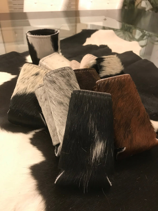 Cowhide Koozie